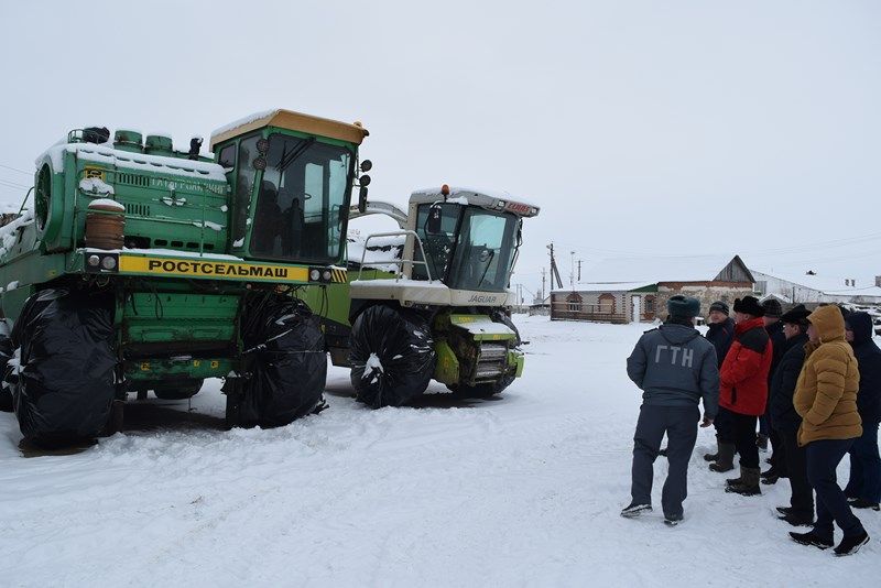 В Менделеевском районе прошёл семинар по подготовке техники на зимнее хранение