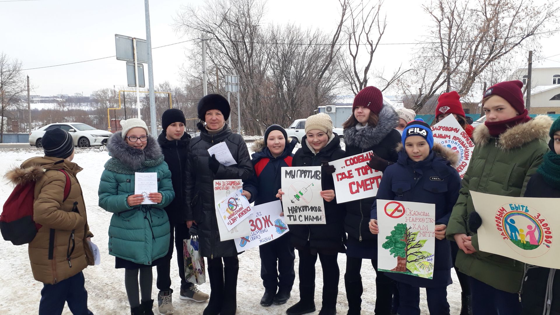 В школе №2 прошла Республиканская акция «Количество свечек зависит только от тебя»