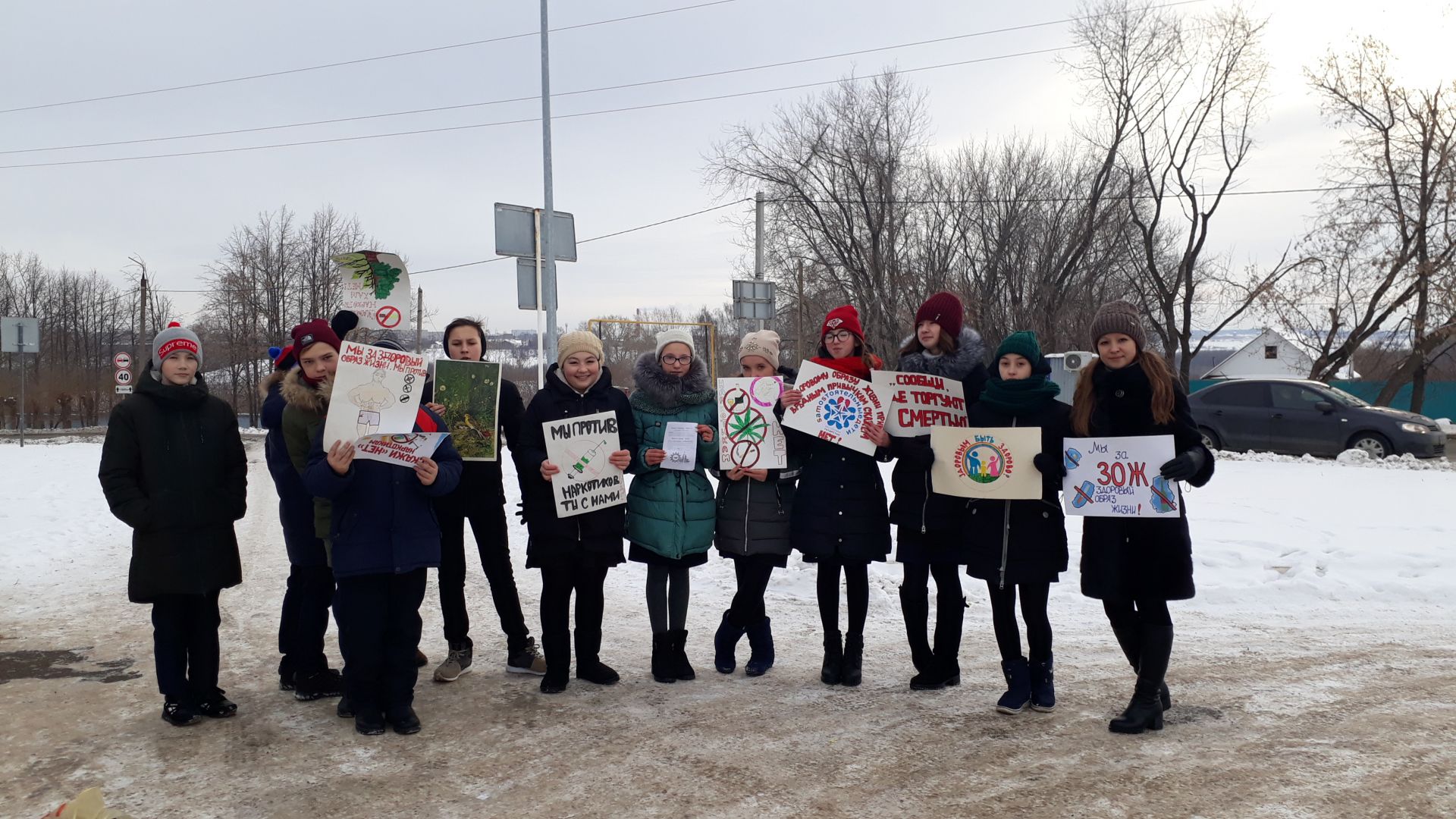 В школе №2 прошла Республиканская акция «Количество свечек зависит только от тебя»