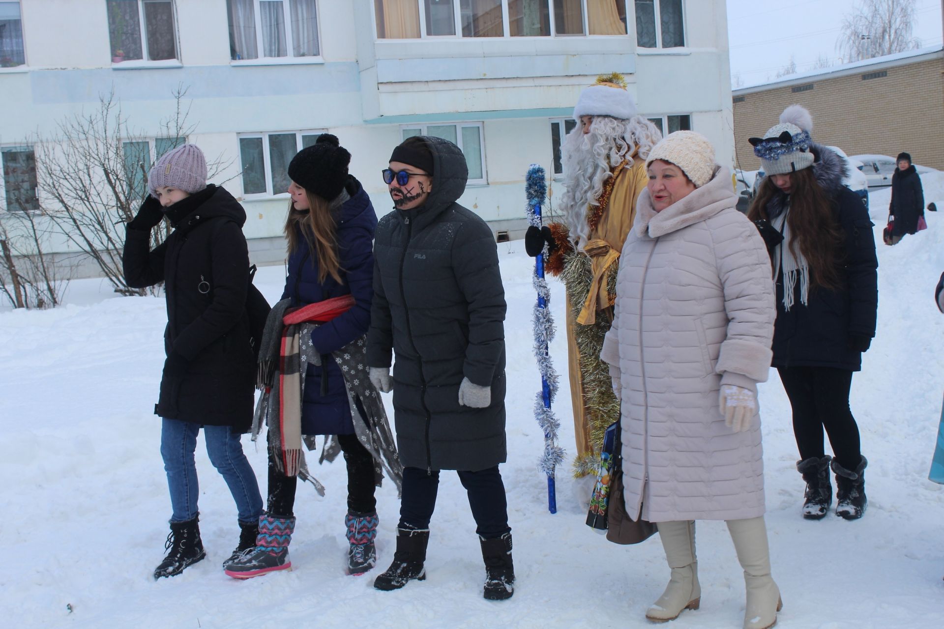 Как создали новогоднее настроение жители ТОС «Химик»