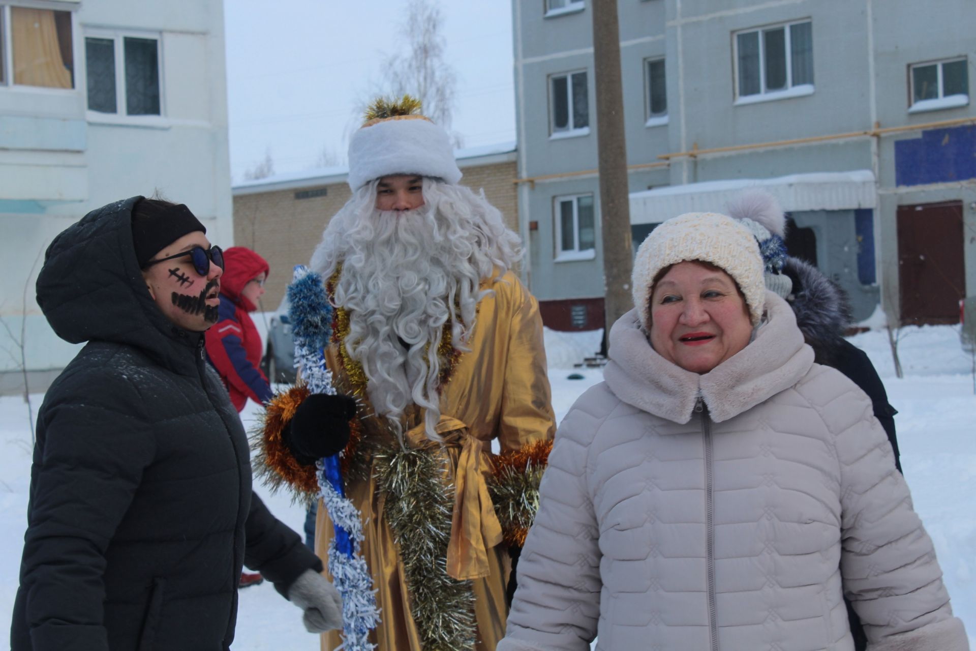 Как создали новогоднее настроение жители ТОС «Химик»