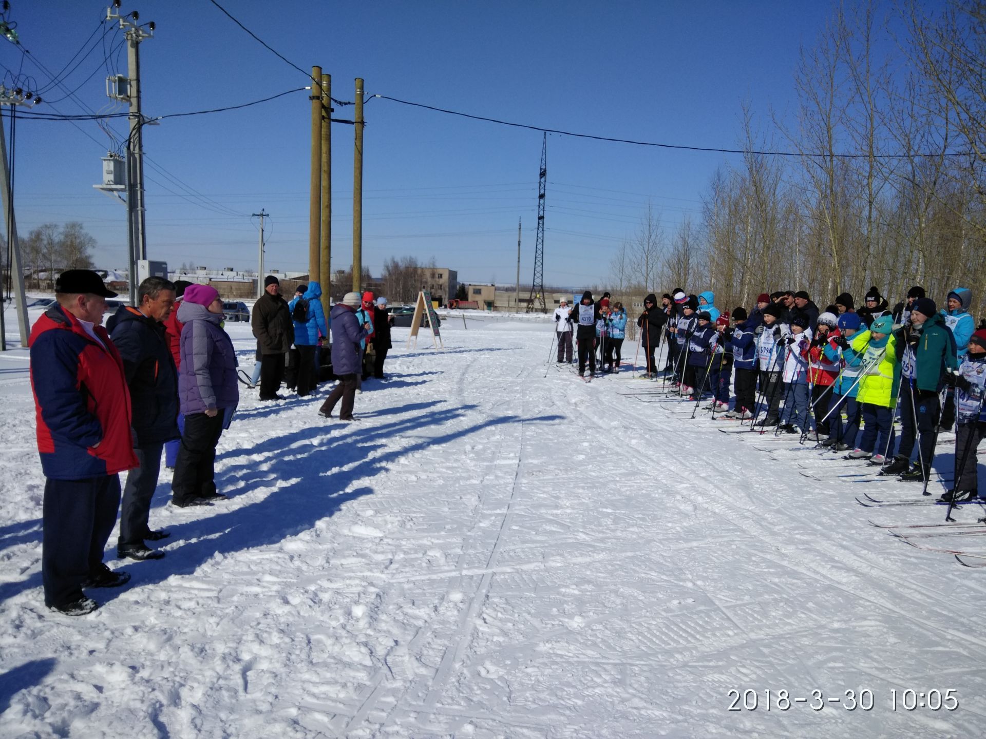 Закрытие зимнего сезона по лыжным гонкам в Менделеевске