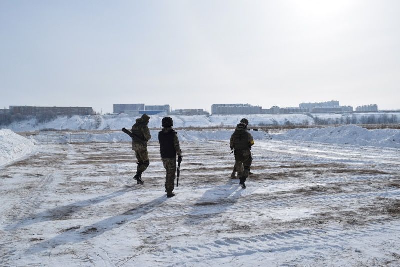 В Менделеевске прошел военно-спортивный праздник «Мой папа – защитник»