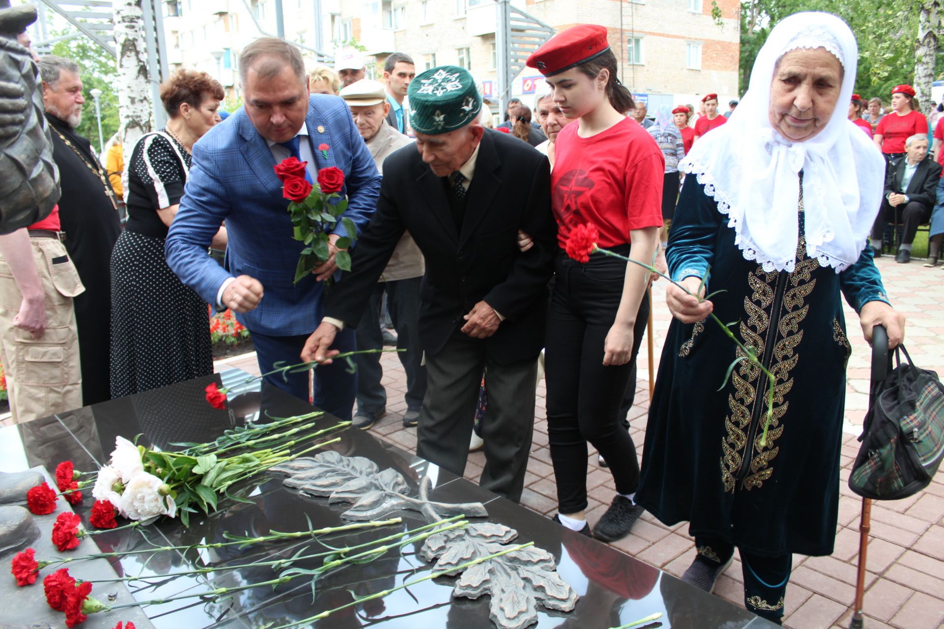 В День памяти и скорби в Менделеевске состоялся митинг