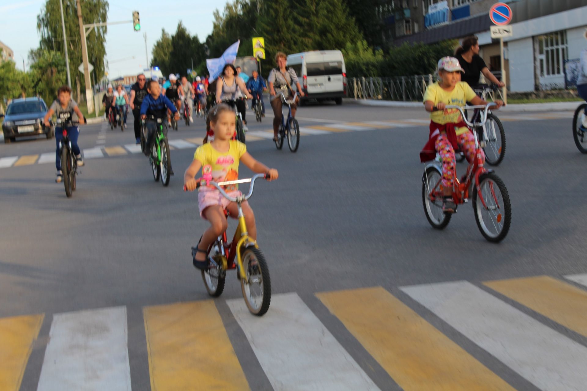 День города в Менделеевске открыли велопробегом