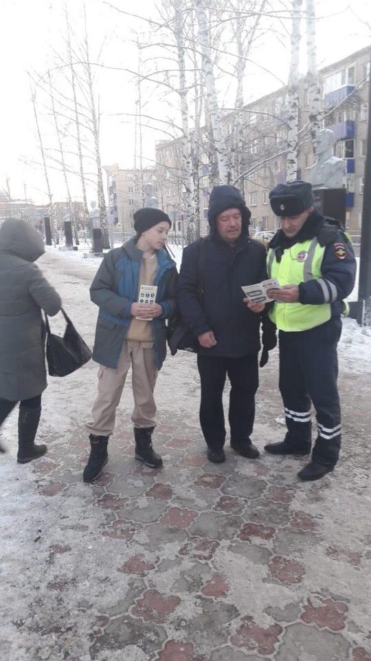 В Менделеевске провели акцию «Засветись»