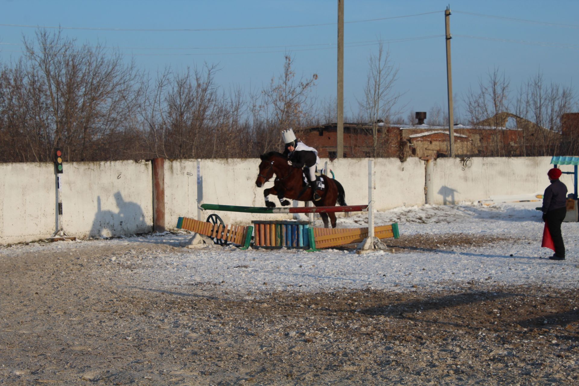 «Веселый конкур» для менделеевских жокеев