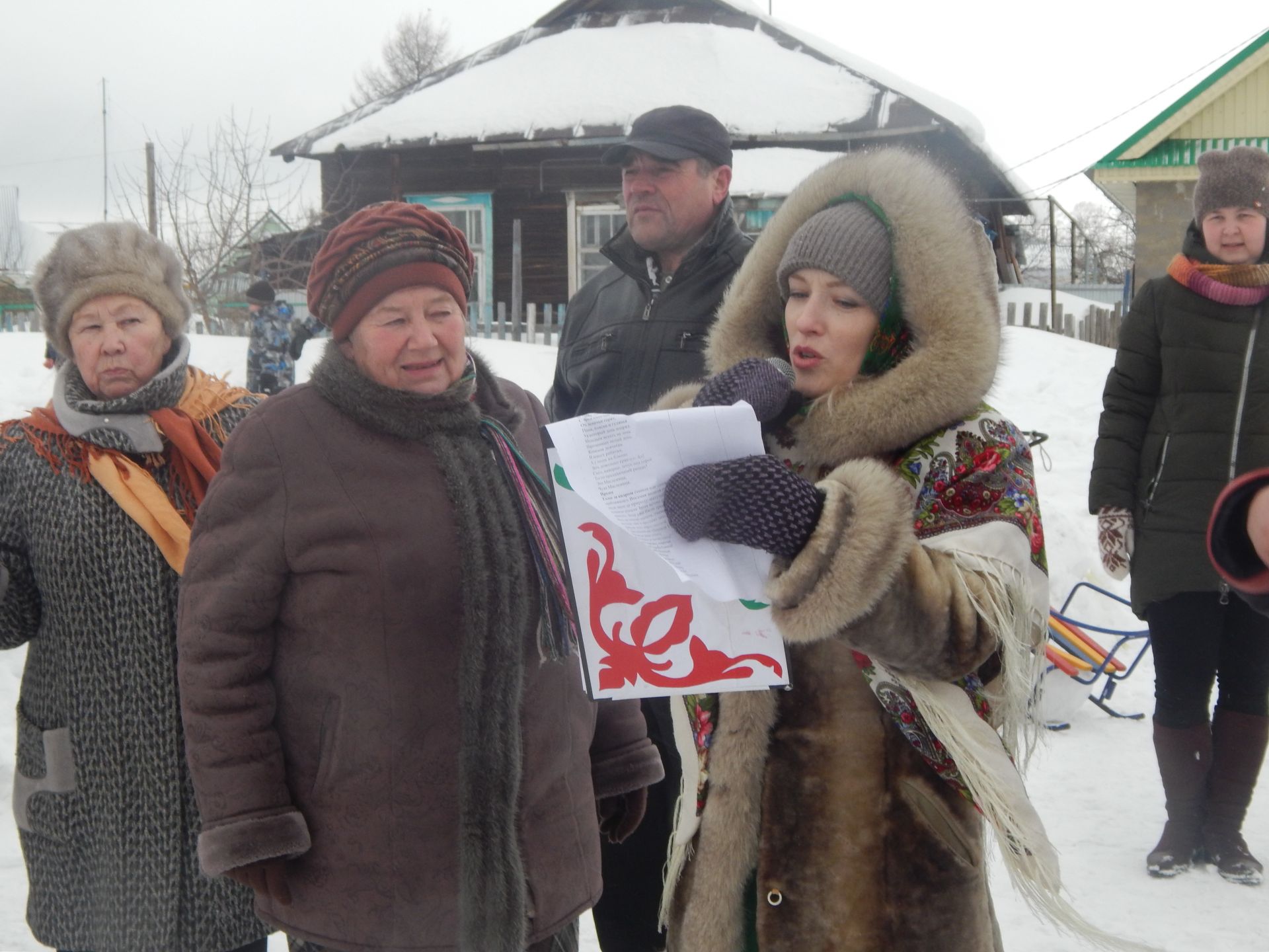 В ТОС «Посёлок» отпраздновали Масленицу