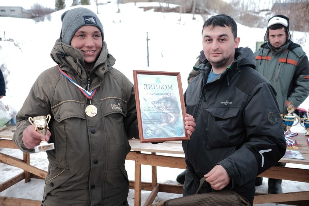 Сборная команда Менделеевска завоевала 2 место на чемпионате по ловле рыбы со льда на мормышку