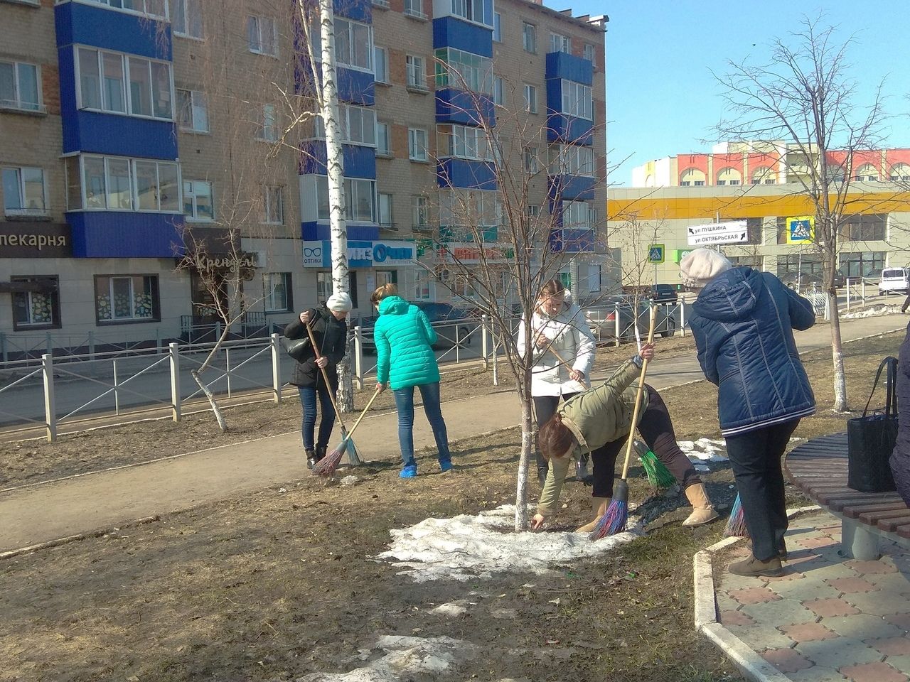 Чистый апрель: менделеевцы вышли на средник