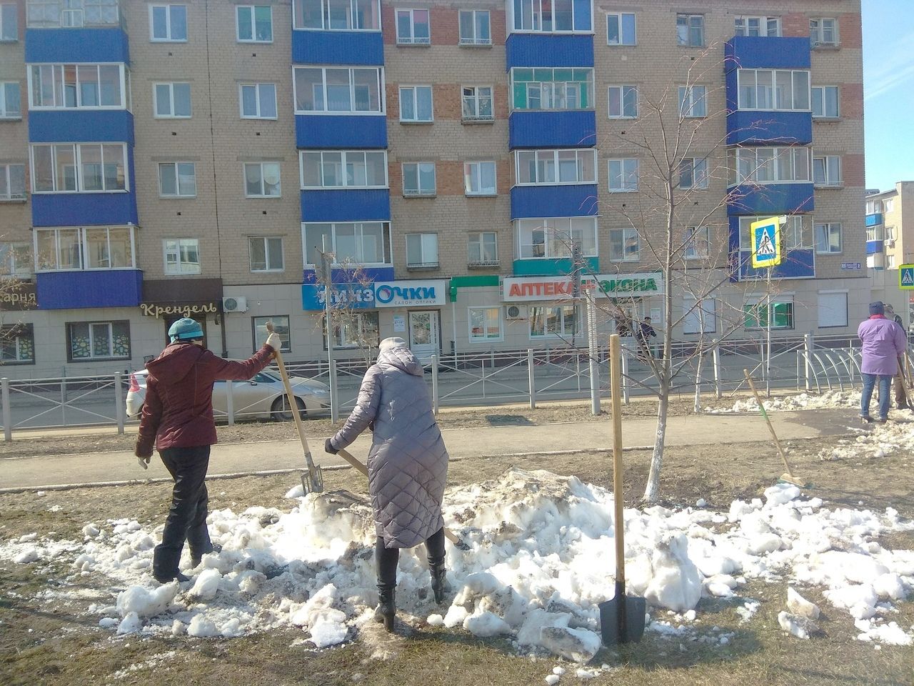 Чистый апрель: менделеевцы вышли на средник