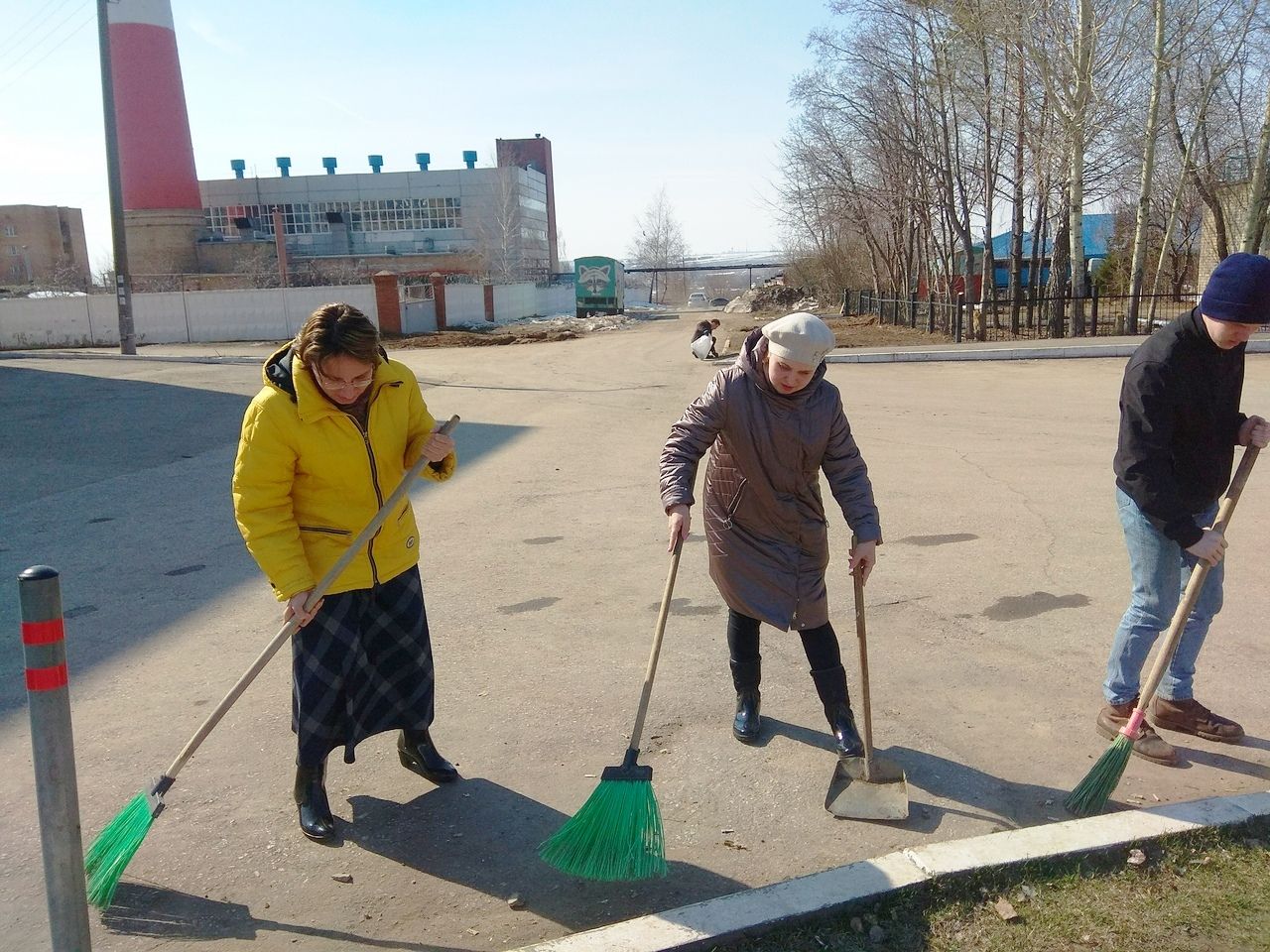 Чистый апрель: менделеевцы вышли на средник