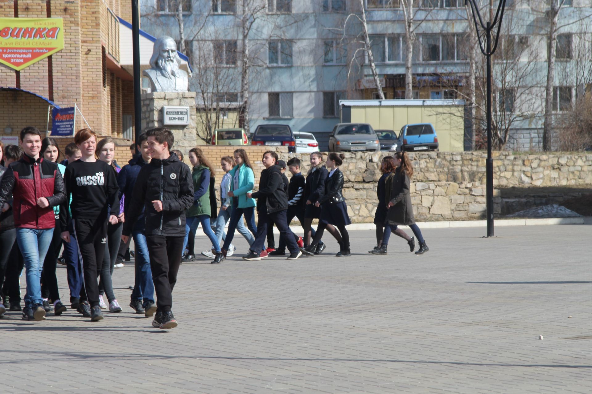 В Менделеевске началась репетиция парада Победы