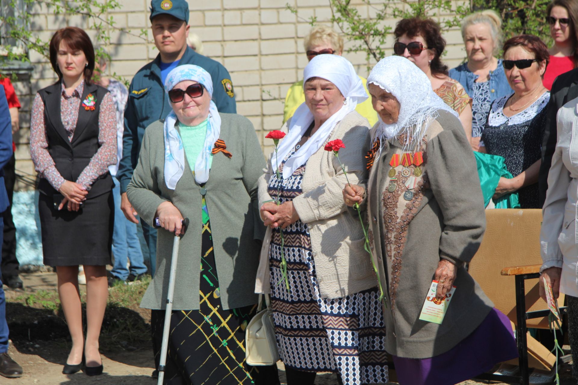 В Ижёвке открыли памятник воинам – односельчанам