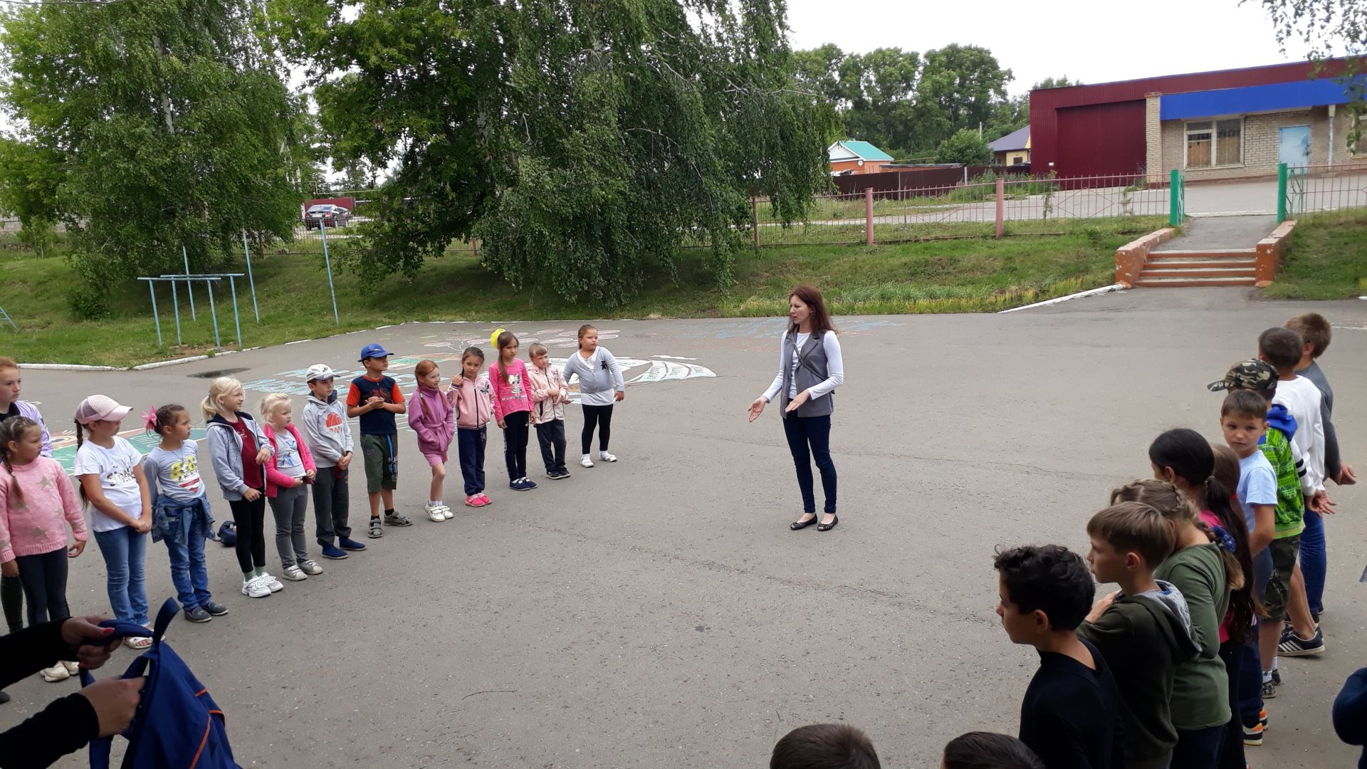 В рамках Дня семьи, любви и верности в пришкольном лагере «Крепыш» была проведена конкурсная программа