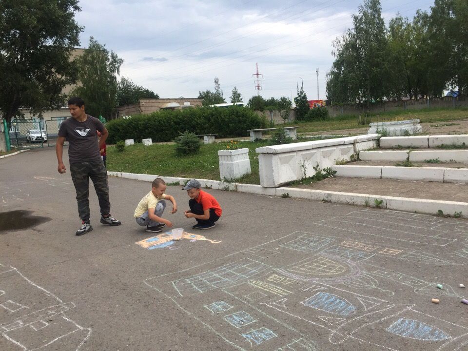 В лагере при мечети Менделеевска детвора дни проводит весело