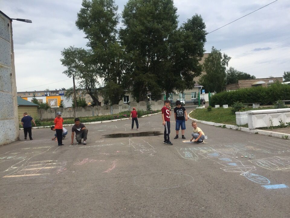 В лагере при мечети Менделеевска детвора дни проводит весело