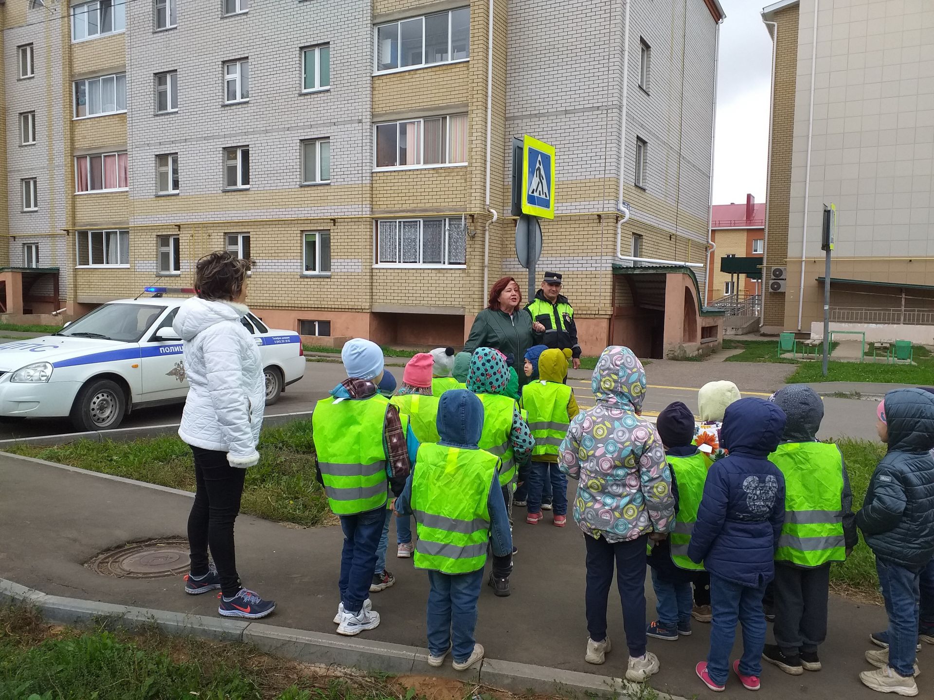 В Менделеевске прошла акция «Безопасная зебра»