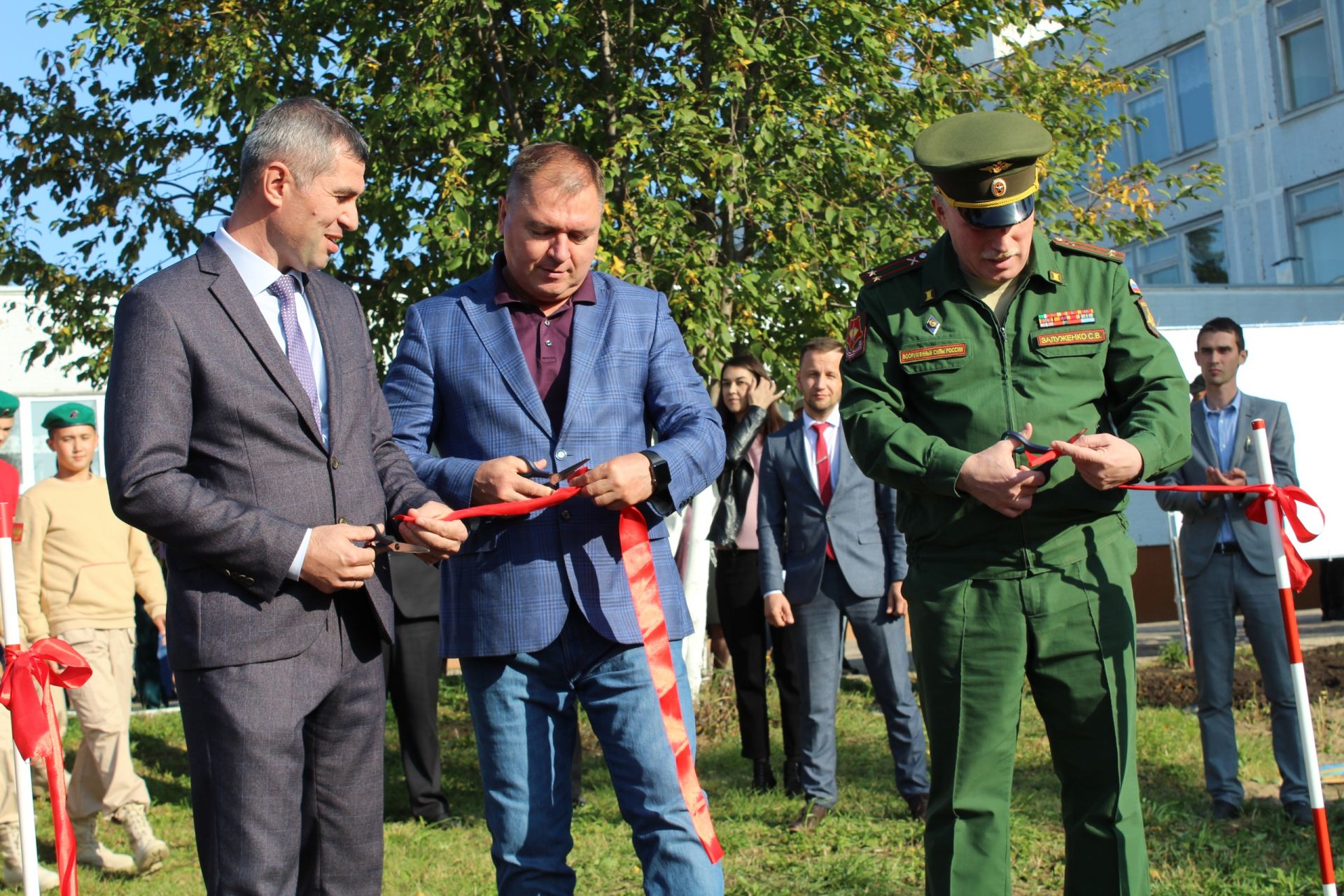 В Менделеевске презентовали площадку с полосой препятствий