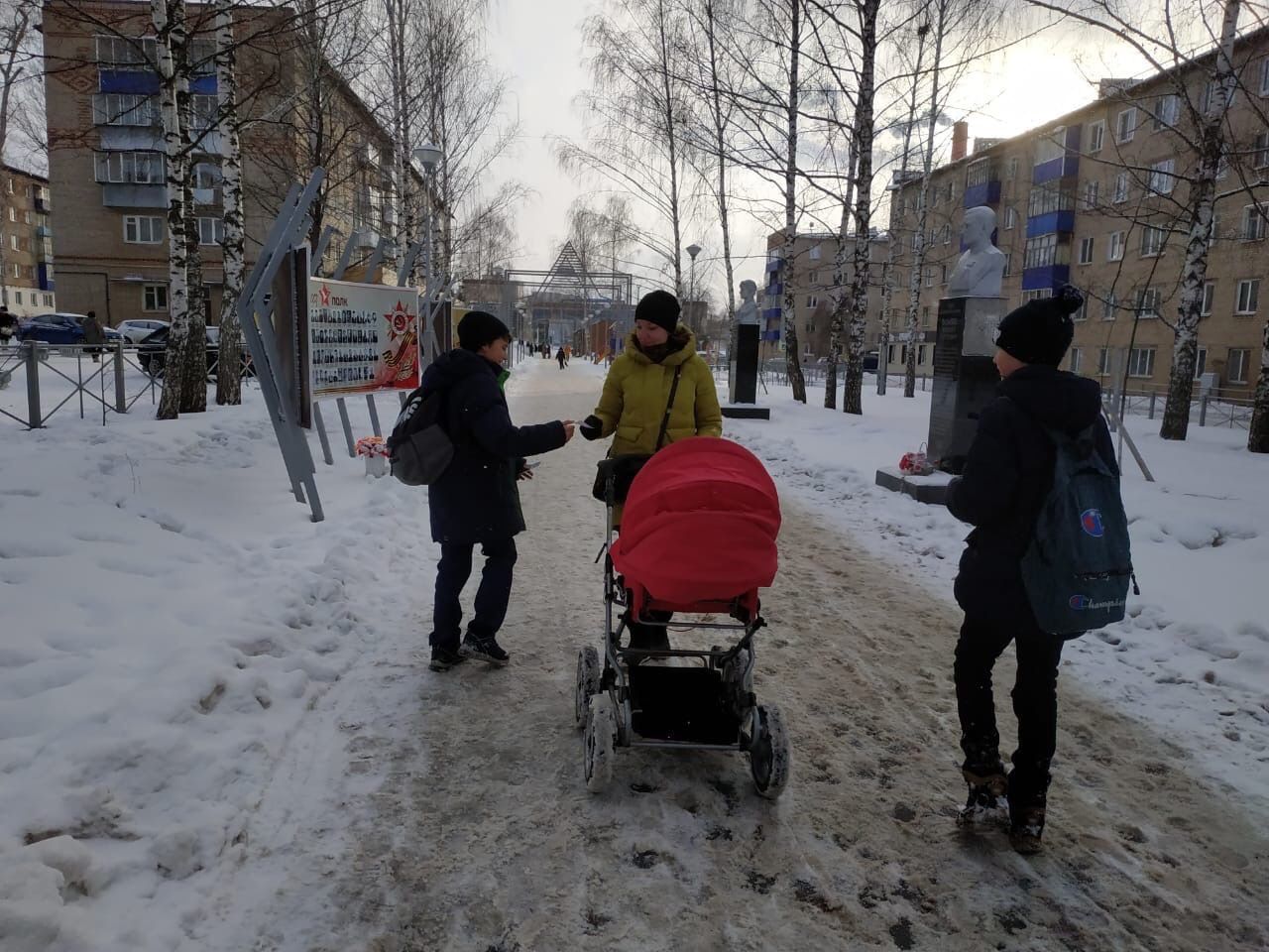 В Менделеевске провели акцию «Холокост — это не должно повториться»