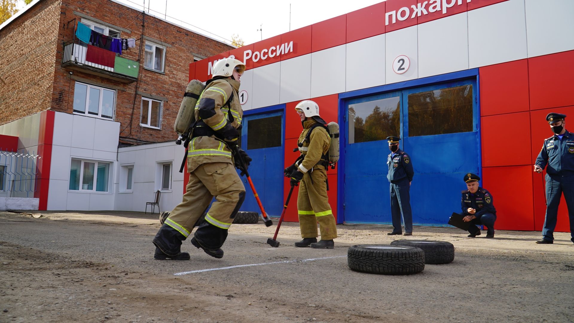 Менделеевскида янгын күптөрле көрәше буенча республика ярышлары узды