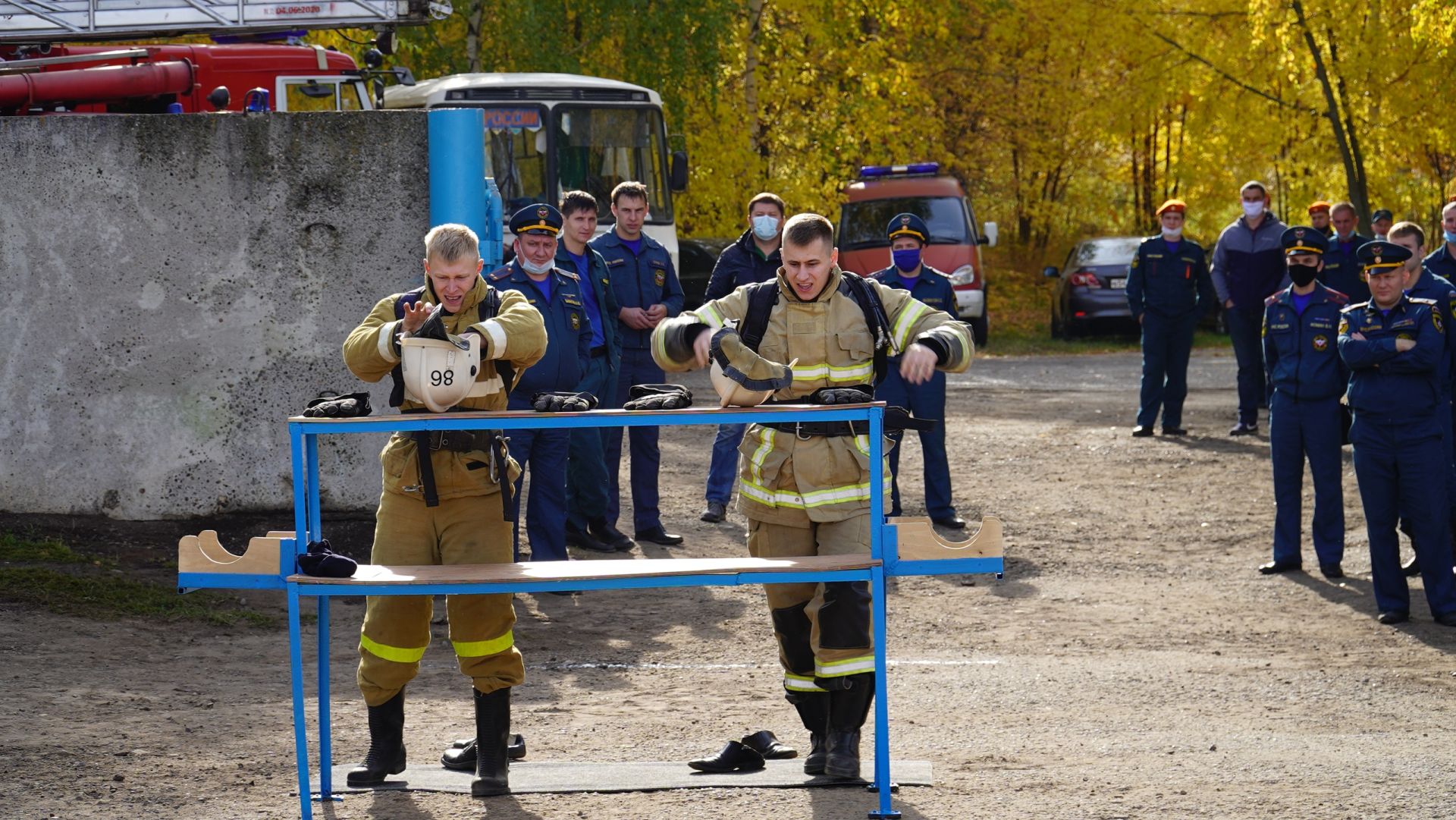 Менделеевскида янгын күптөрле көрәше буенча республика ярышлары узды