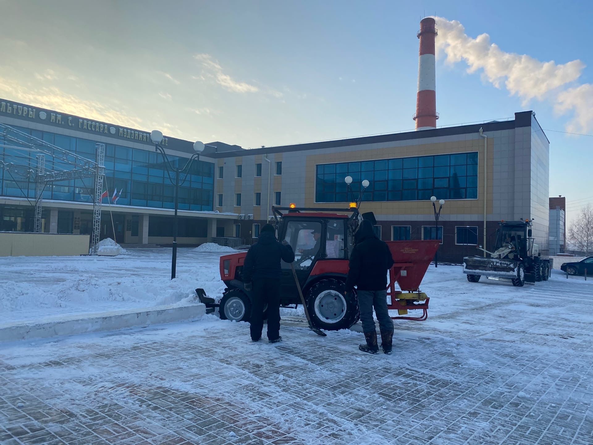 В центре Менделеевска появится снежная горка