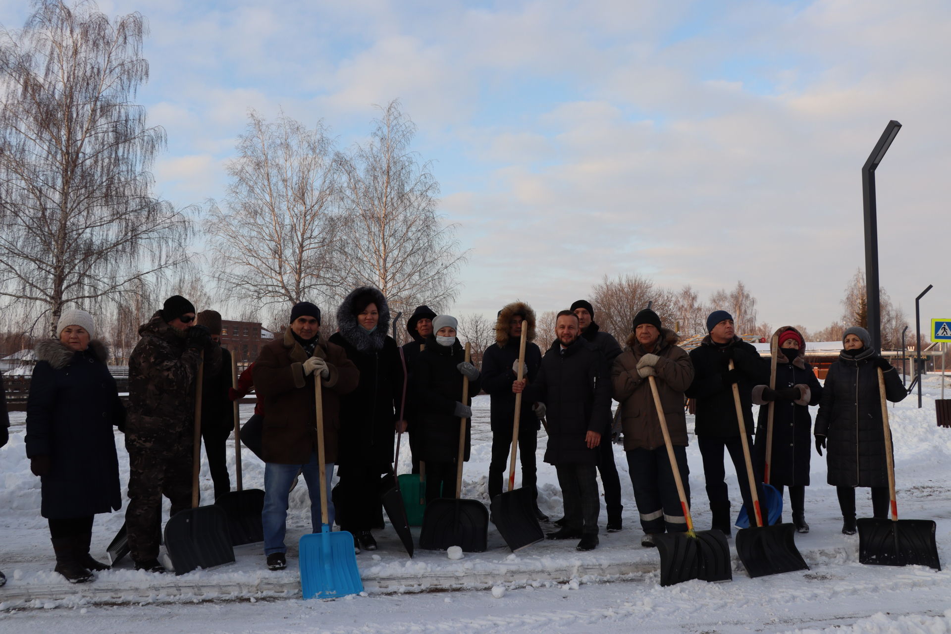 В Менделеевск состоялся субботник