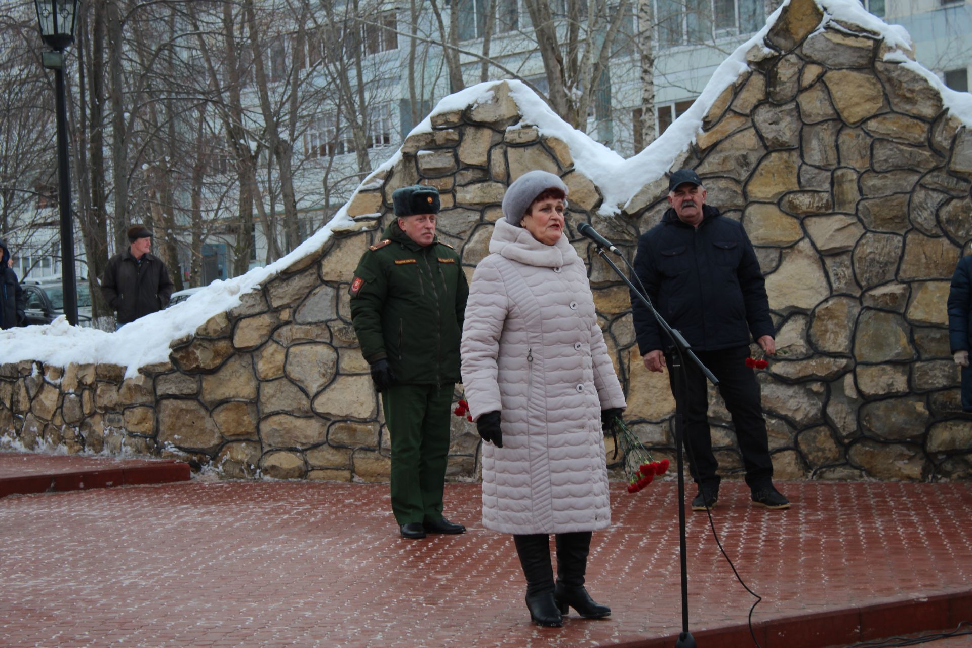 В Менделеевске состоялся митинг, посвящённый Дню вывода войск из Афганистана