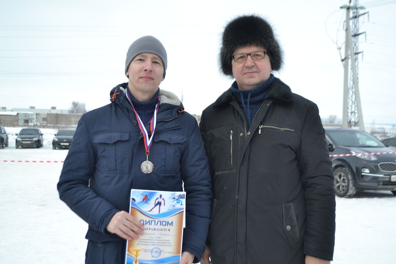 В Менделеевске прошли соревнования по лыжным гонкам среди работников «Аммоний» и «Менделеевсказот»