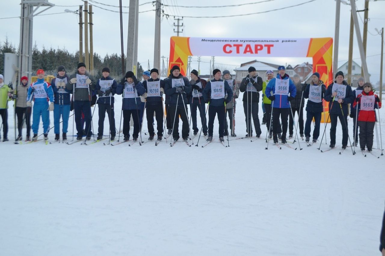 В Менделеевске прошли соревнования по лыжным гонкам среди работников «Аммоний» и «Менделеевсказот»