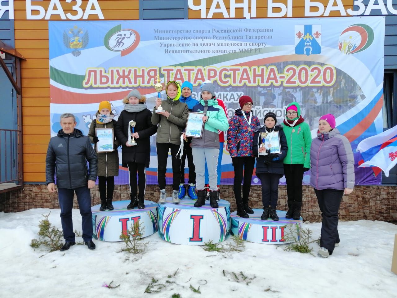 В Менделеевске провели лыжные гонки в честь 100-летия ТАССР