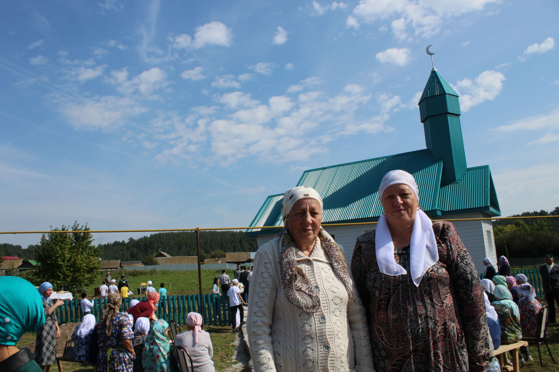 В деревне Татарский Ахтиял открыли мечеть