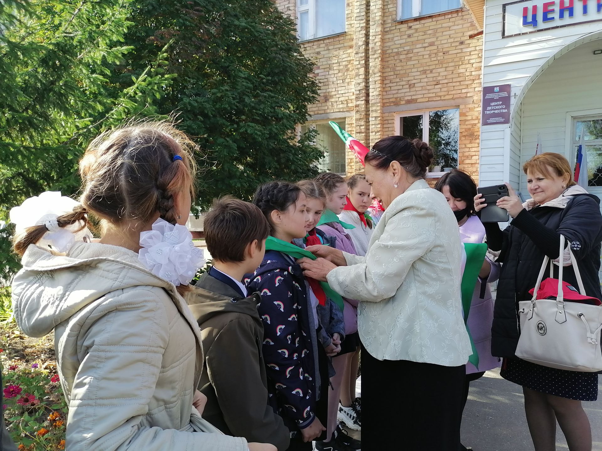 Учащихся Центра детского творчества Менделеевска посвятили в Союз Наследников Татарстана