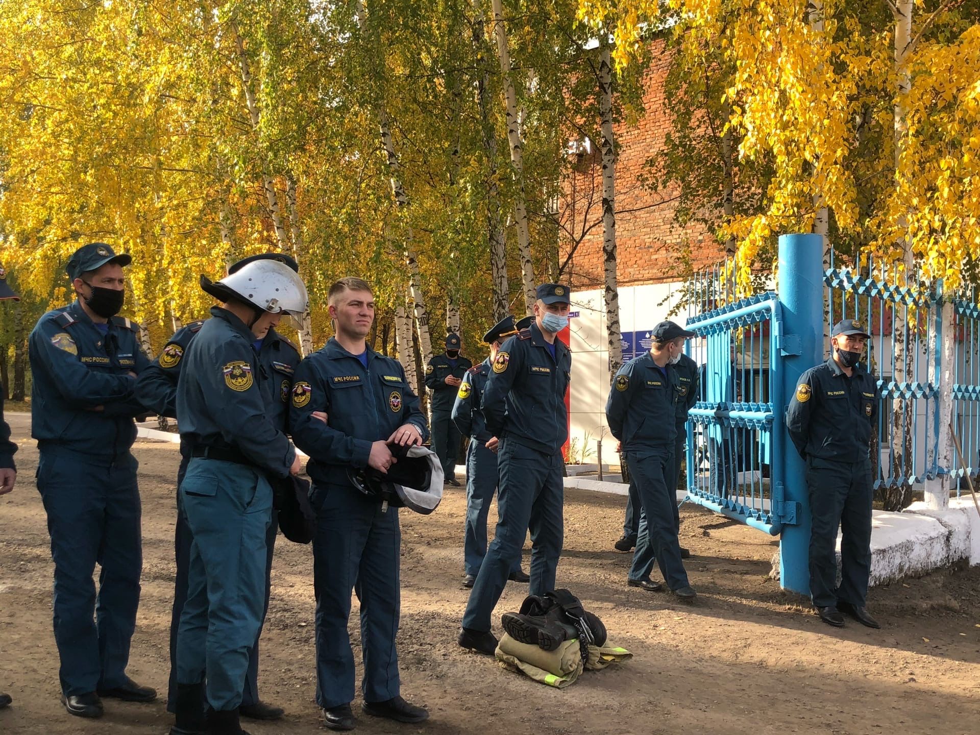 В Менделеевске проходят республиканские соревнования по пожарному многоборью