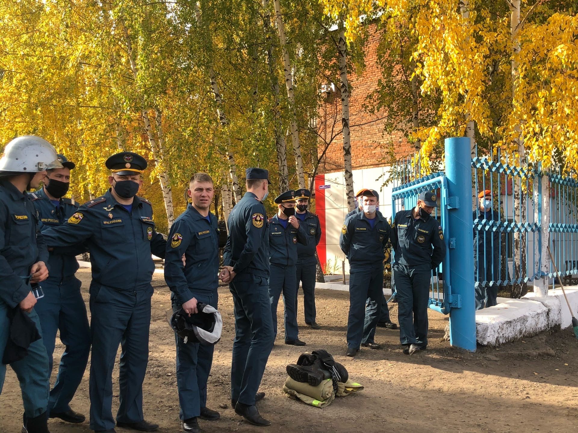 В Менделеевске проходят республиканские соревнования по пожарному многоборью