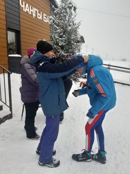 В Менделеевске состоялось открытое Первенство по лыжным гонкам