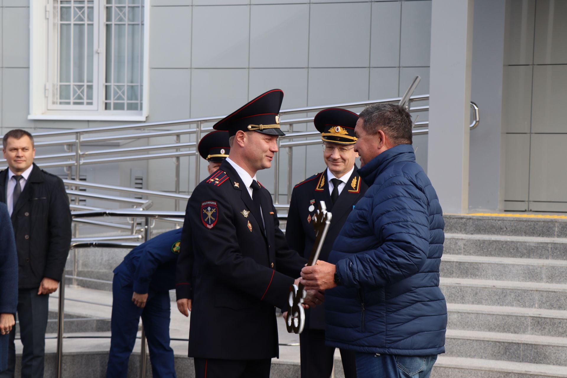 В Менделеевске открылось обновленное здание отдела полиции