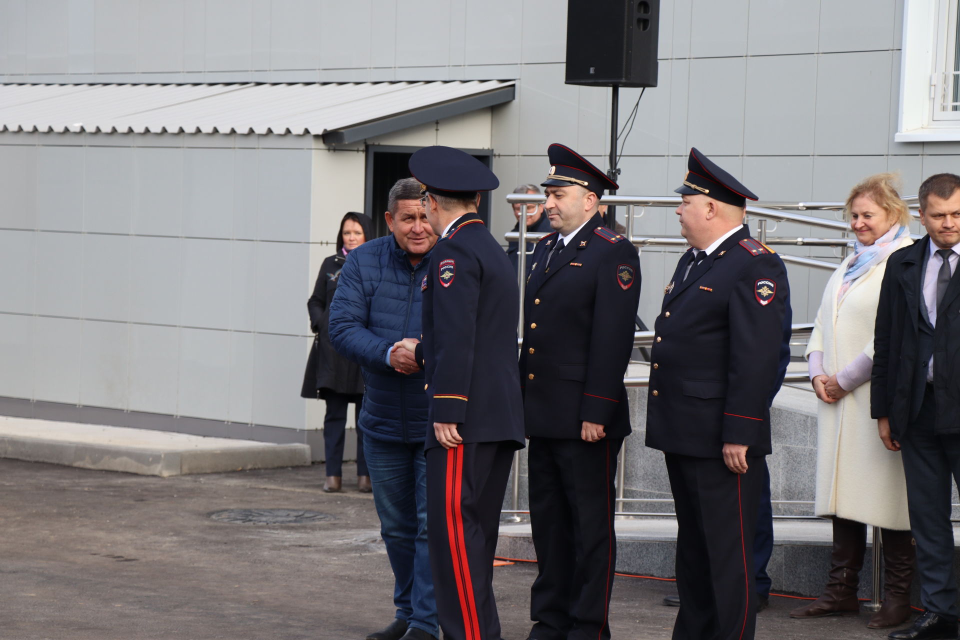 В Менделеевске открылось обновленное здание отдела полиции