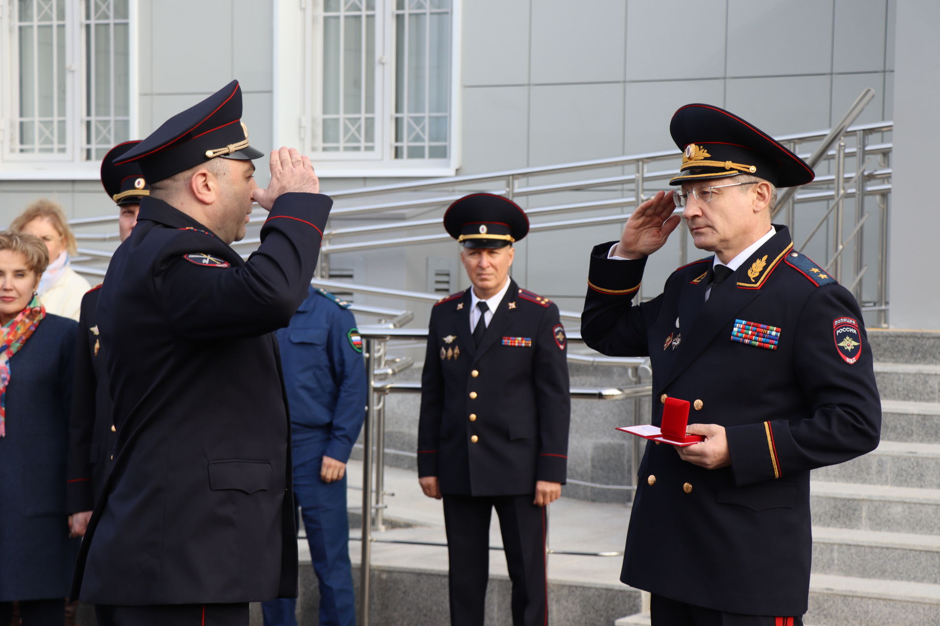 В Менделеевске открылось обновленное здание отдела полиции