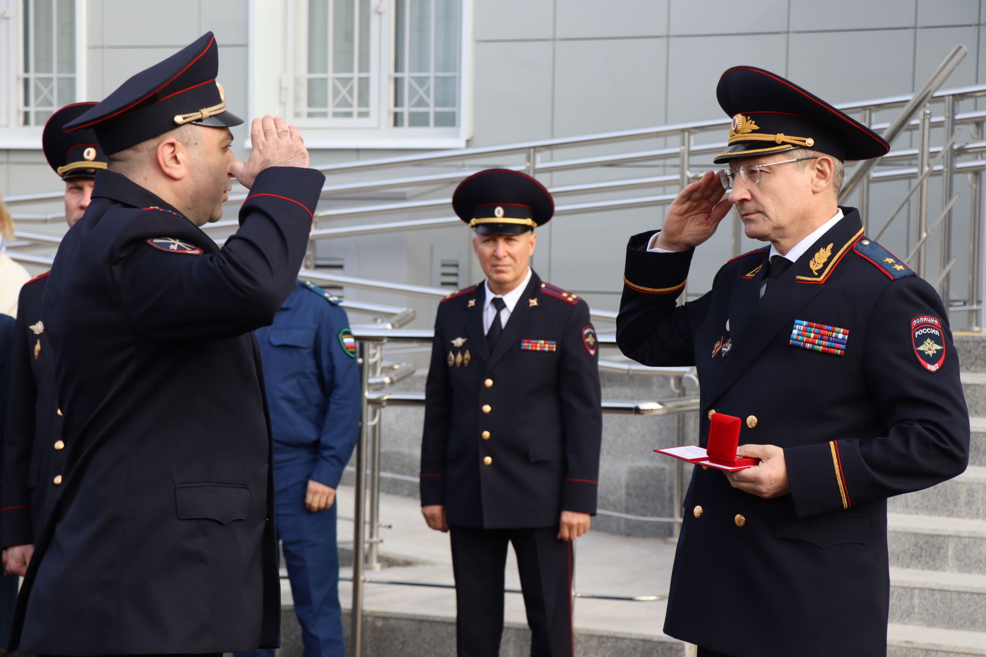 В Менделеевске открылось обновленное здание отдела полиции