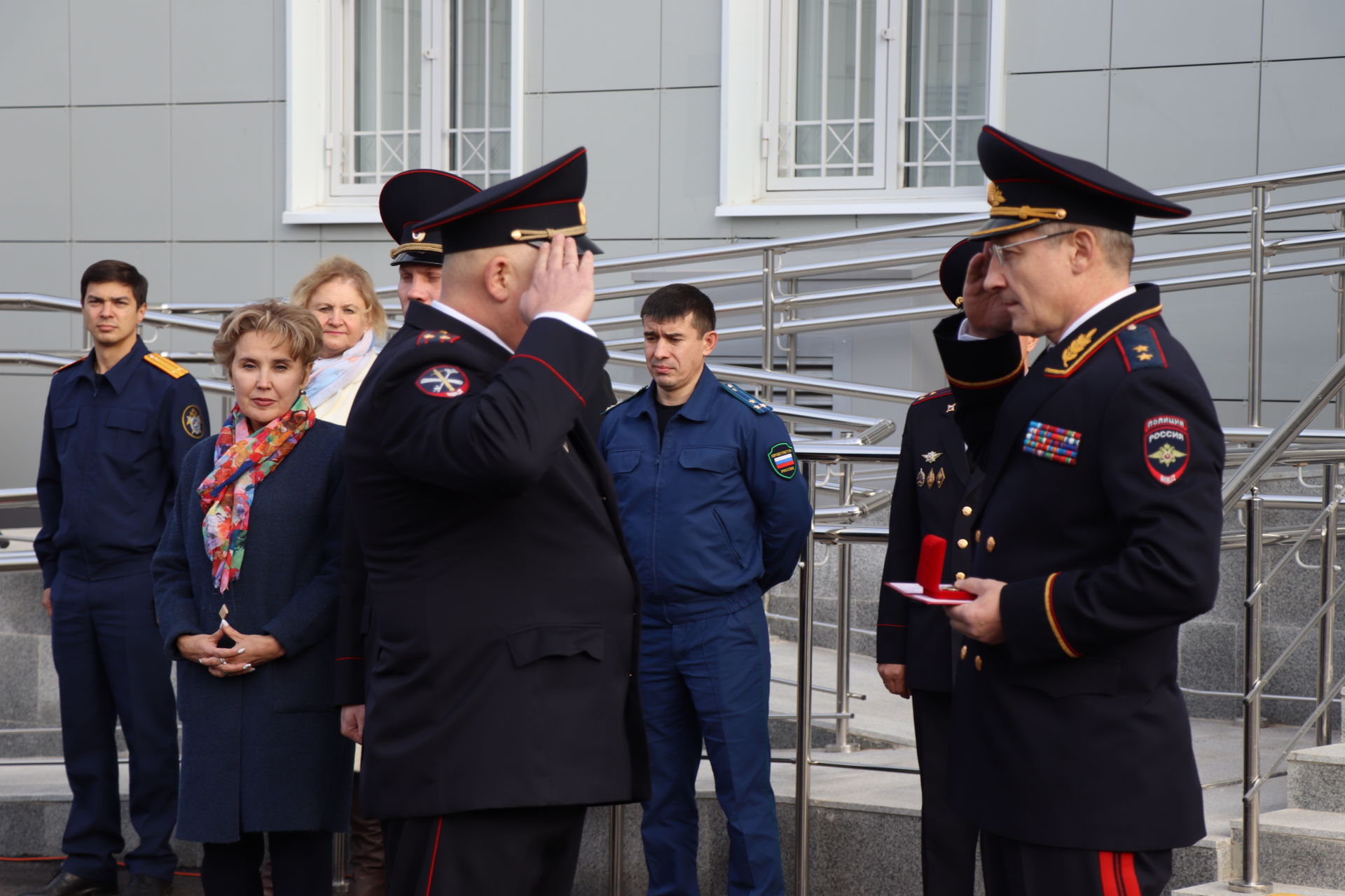 В Менделеевске открылось обновленное здание отдела полиции