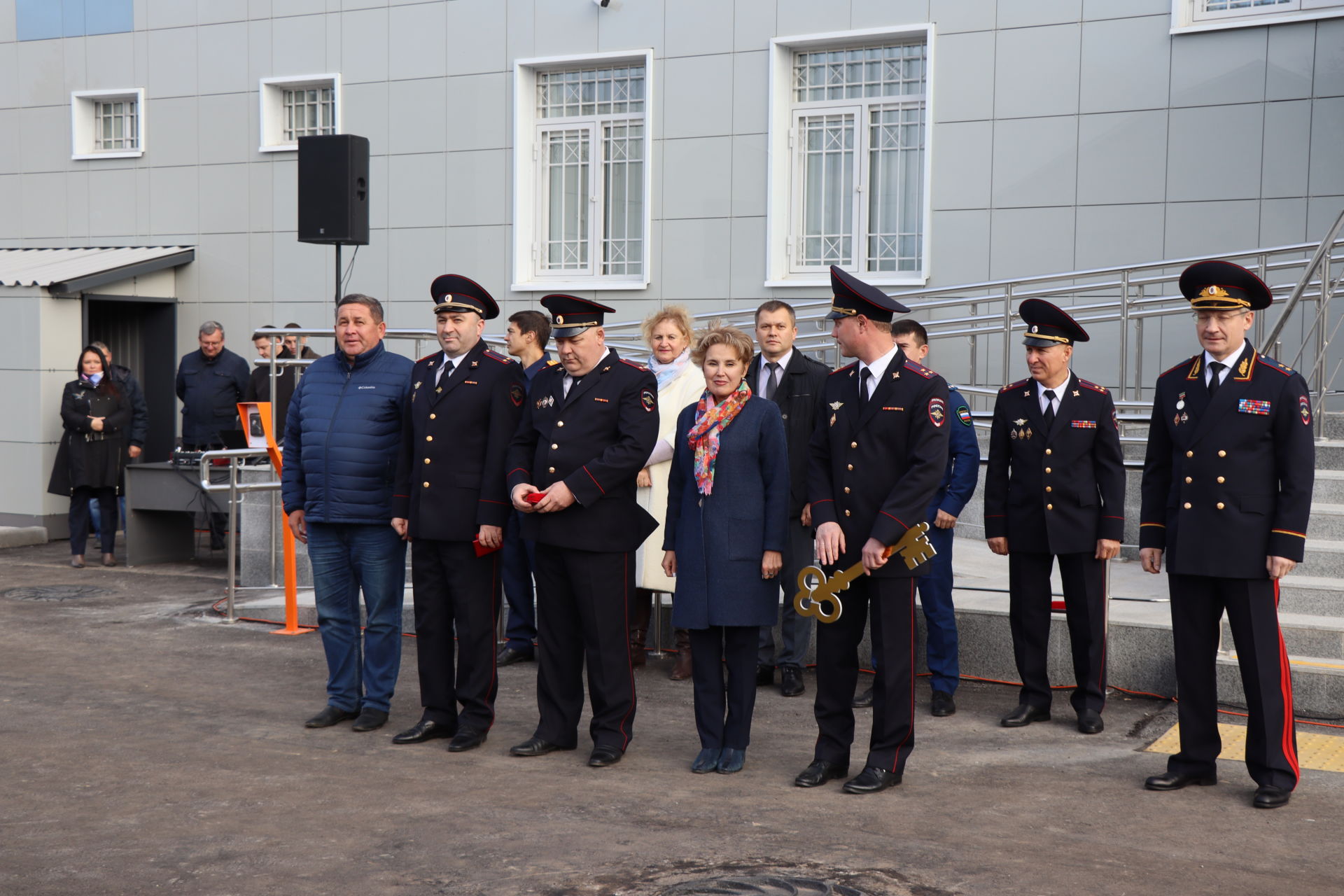 В Менделеевске открылось обновленное здание отдела полиции