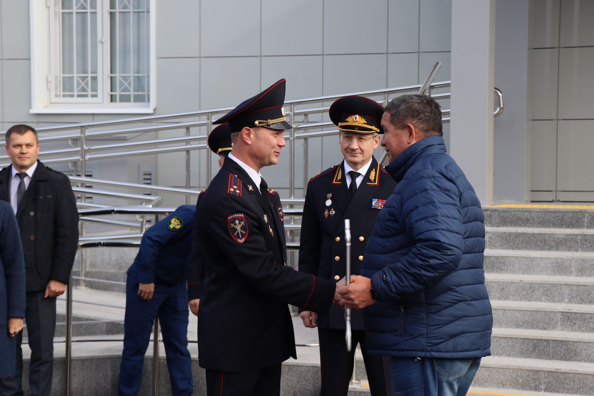 В Менделеевске открылось обновленное здание отдела полиции