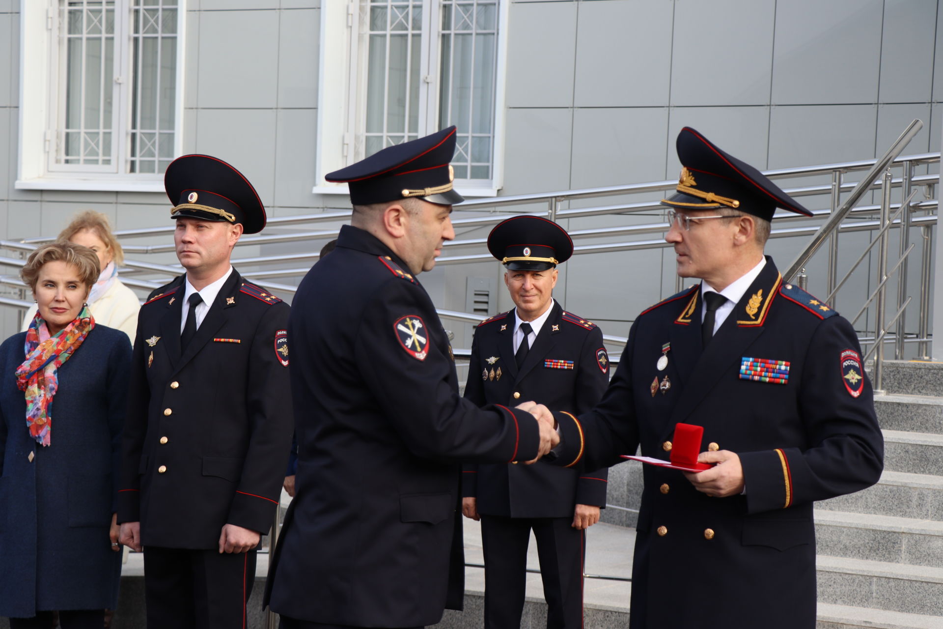 В Менделеевске открылось обновленное здание отдела полиции