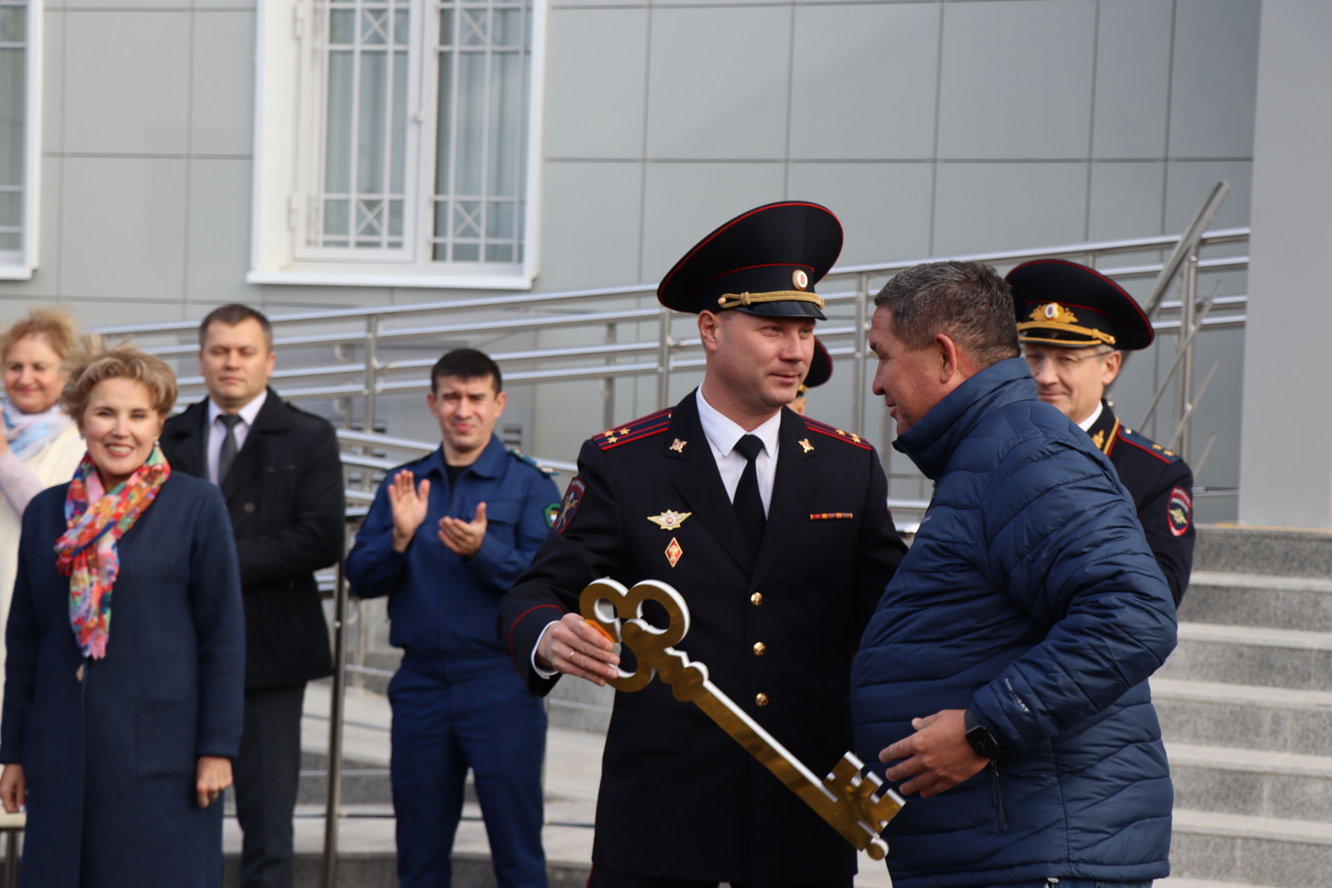 В Менделеевске открылось обновленное здание отдела полиции