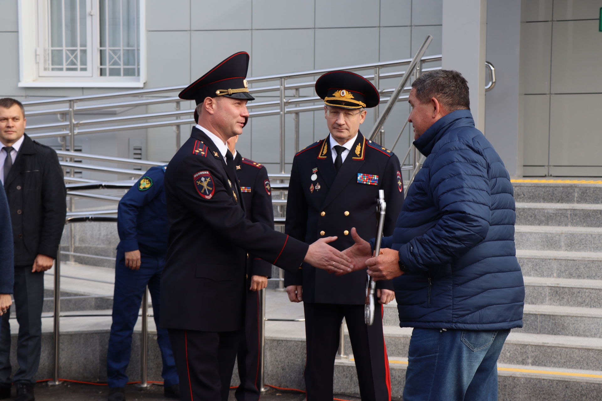 В Менделеевске открылось обновленное здание отдела полиции