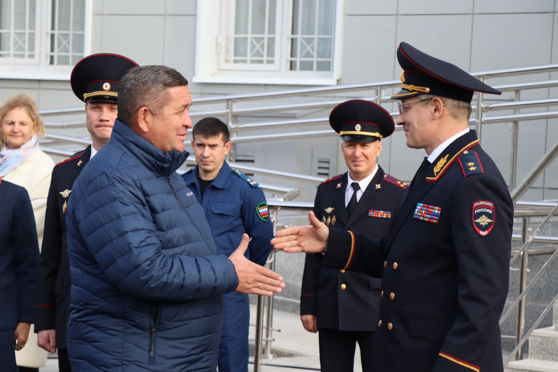 В Менделеевске открылось обновленное здание отдела полиции