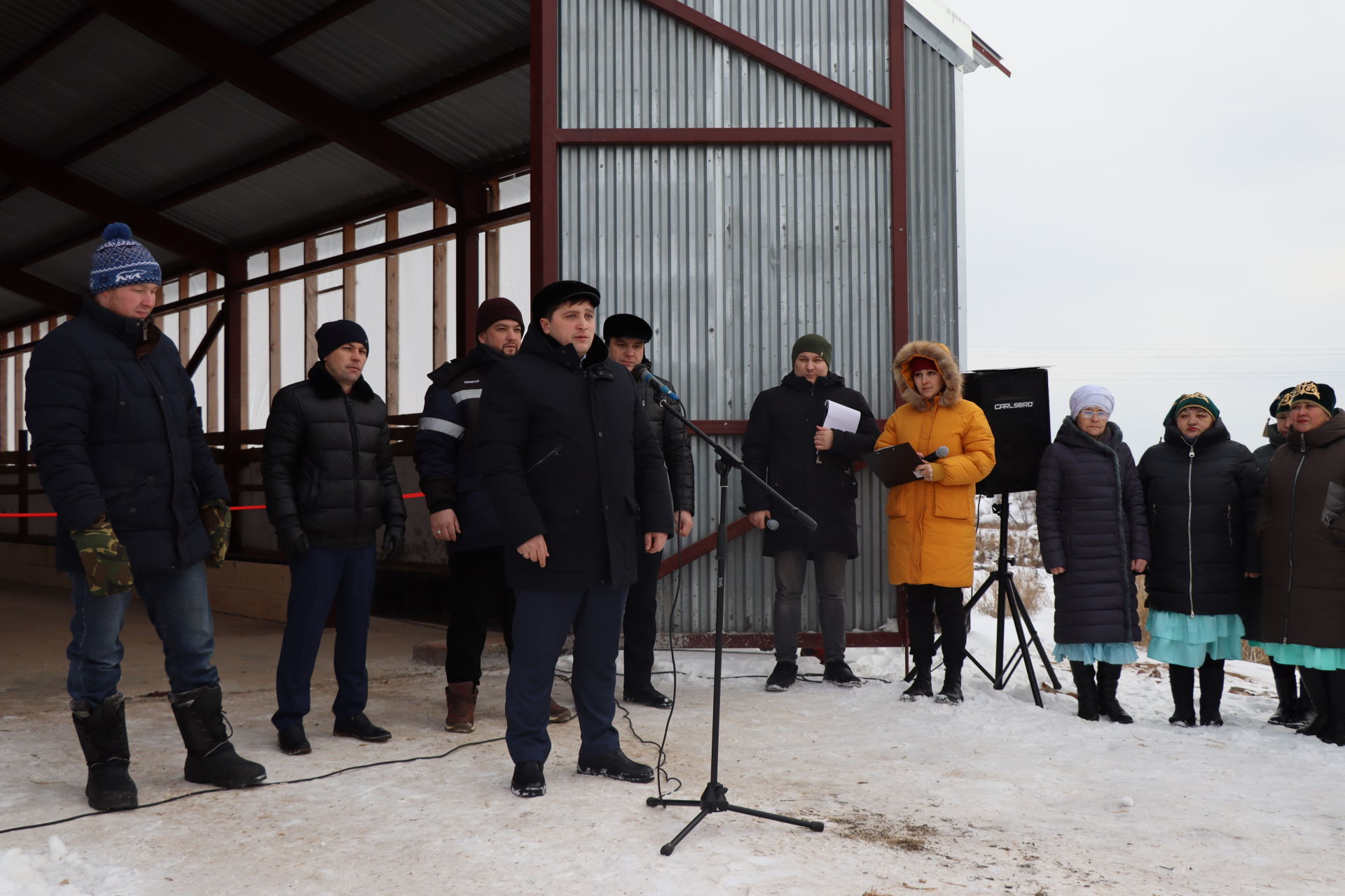 В КФХ Альберта Смирнова открыли новую ферму