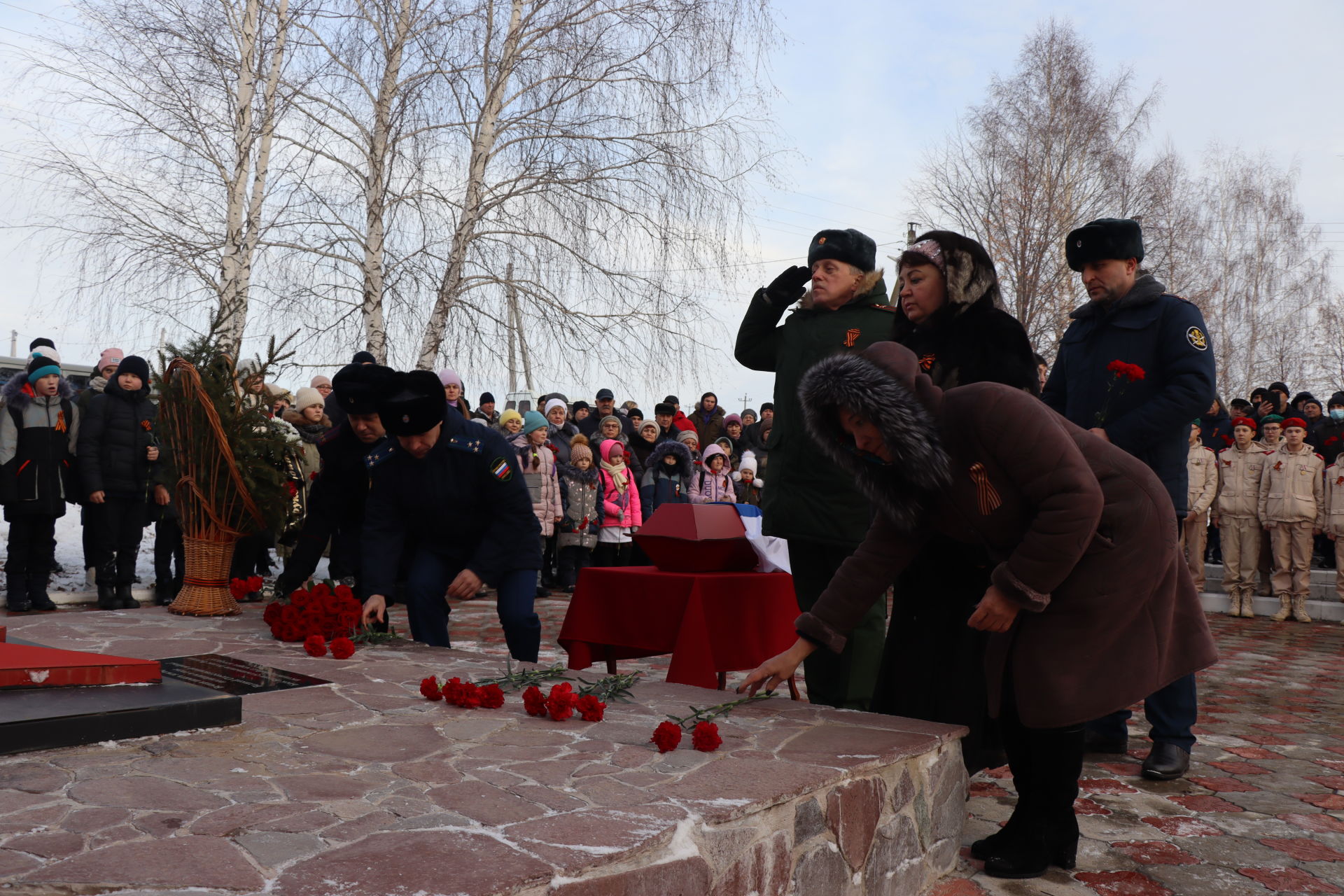 Останки красноармейца Григория Николаева захоронили на малой родине